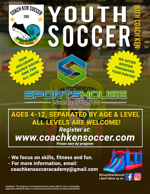 Coach Ken Soccer Sportshouse Ad